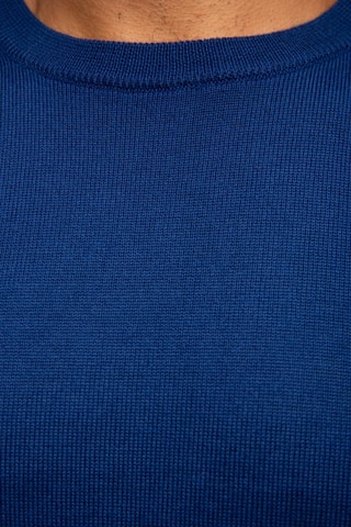 Pull en laine - Bleu
