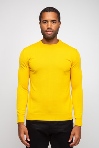 Pull en laine - Jaune
