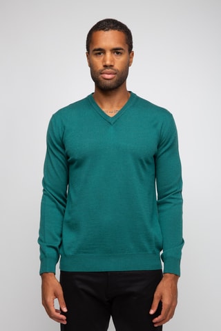 Pull en laine - Bleu