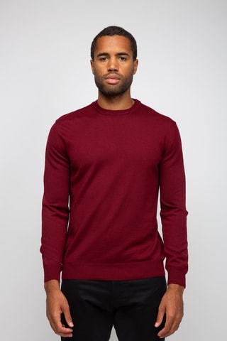 Pull en laine - Bordeaux
