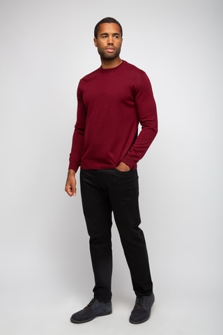 Pull en laine - Bordeaux