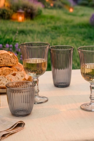 4 verres à eau - 39 cl