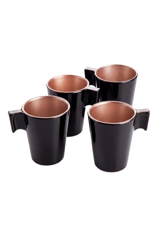 4 tasses à expresso en céramique - 8 cl