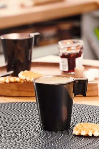 4 tasses à expresso en céramique - 8 cl