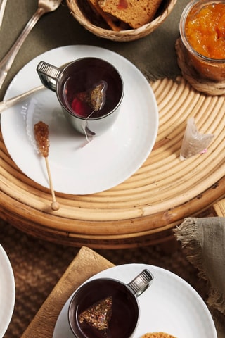 4 tasses à expresso en céramique - 8 cl