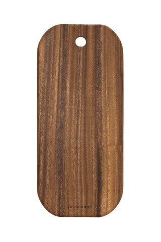 Planche à découper en bois de noyer - 25 x 16 x 2 cm