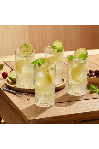 4 verres à eau - 33,5 cl