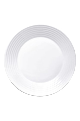 Service en verre opale - 18 pièces