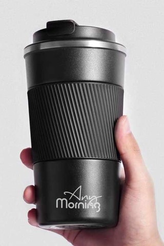Mug de voyage en acier inoxydable Café Any Morning - 50 cl