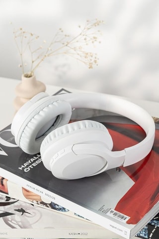 Casque intra-auriculaire bluetooth Moodix - Blanc - Blanc