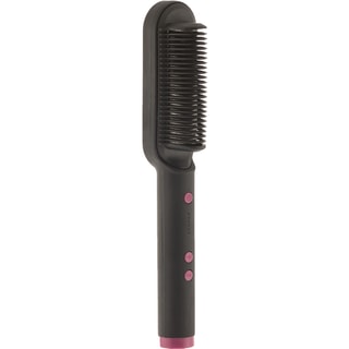 Brosse lissante en céramique - Cheveux - Noir