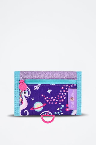 Portefeuille et porte-monnaie Milk&Moo Ayris - Bleu - Bleu, rose et violet