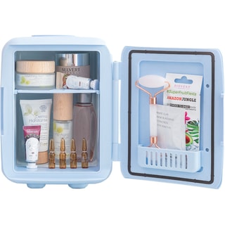 Mini-frigo pour cosmétiques - Bleu - 4L