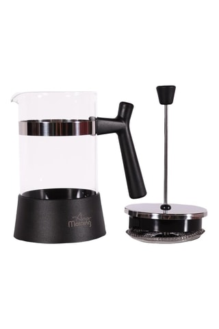 Cafetière en verre borosilicate Any Morning - 60 cl - Noir