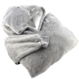 Couverture polaire à manches - Gris