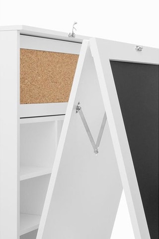 Bureau mural - Blanc
