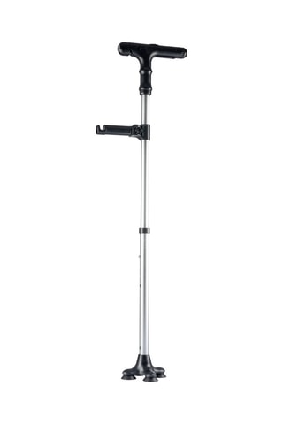 Canne extensible LED multifonction - Gris et noir