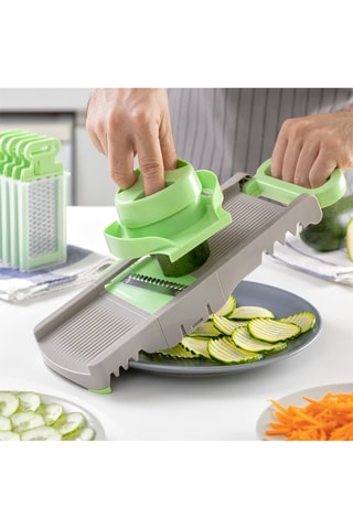 Mandoline-râpe pliable 6-en-1 Choppie