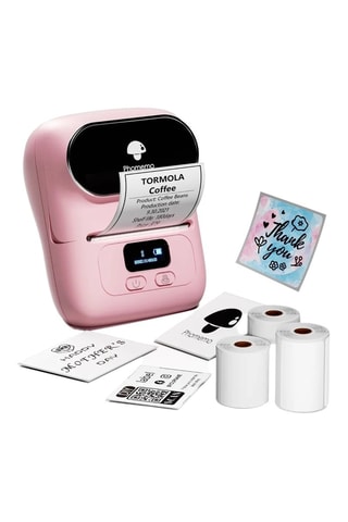 Imprimante thermique pour étiquettes Phomemo M110 - Rose