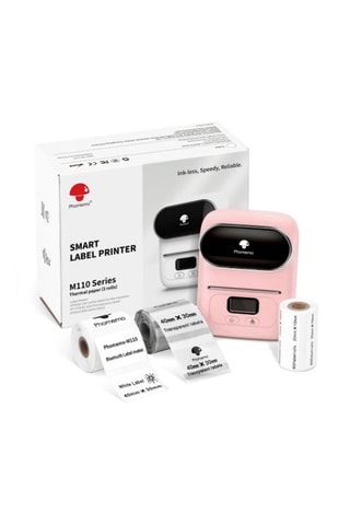 Imprimante thermique pour étiquettes Phomemo M110 - Rose