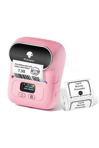 Imprimante thermique pour étiquettes Phomemo M110 - Rose