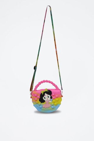 Sac bandoulière - Rose - Bleu, jaune et rose