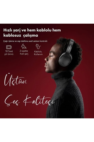 Casque anti-bruit bluetooth Moodix - Blanc - Blanc
