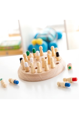 Jeu de mémoire en bois - Dès 3 ans