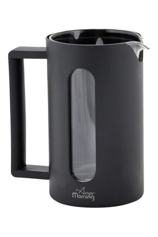 Cafetière en verre borosilicate Any Morning - 60 cl - Noir