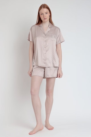 Pyjama - Blanc et beige