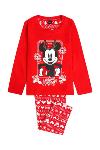 Pigiama Minni Disney - Rosso