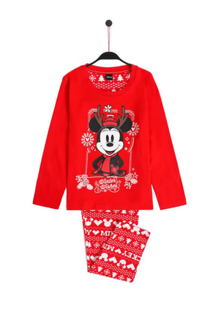 Pigiama Minni Disney - Rosso