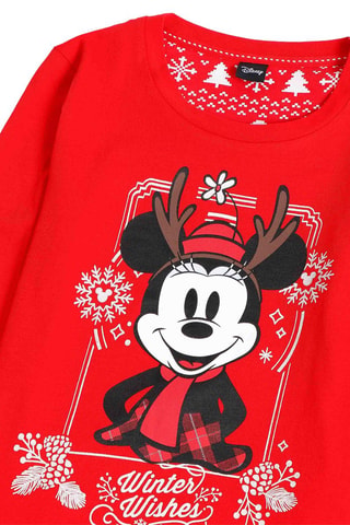 Pigiama Minni Disney - Rosso