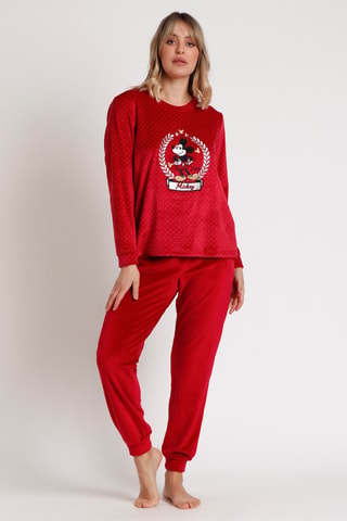 Pigiama Topolino Disney - Rosso