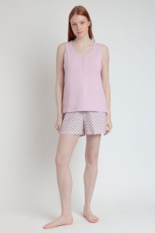 Pyjama - Blanc et rose