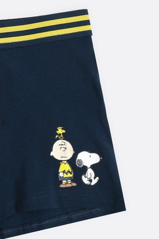 2 parigamba Snoopy - Bianco, blu e giallo