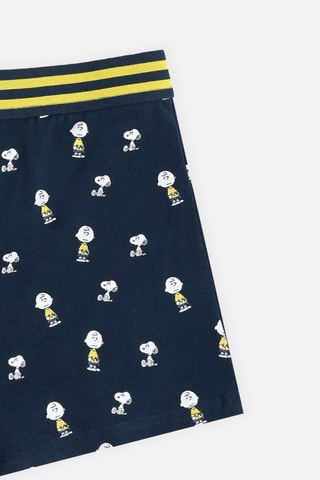 2 parigamba Snoopy - Bianco, blu e giallo
