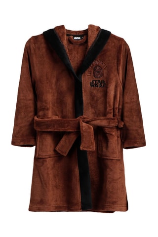 Accappatoio in pile Dark Vador Star Wars - Marrone
