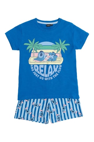 Pigiama Stitch Lilo & Stitch Disney - Blu e rosa