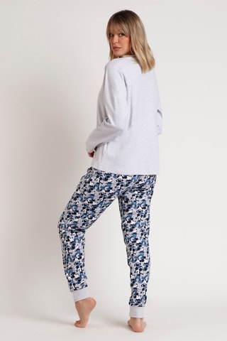 Pigiama Minni Disney - Nero, blu e grigio