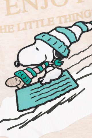 Pyjama Snoopy - Blanc et beige