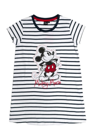 Camicia da notte Topolino Disney - Bianco, rosso e blu