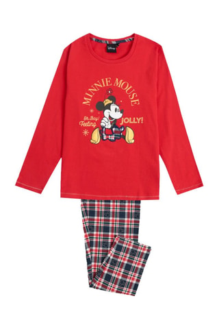 Pigiama Minni Disney - Bianco, rosso e blu