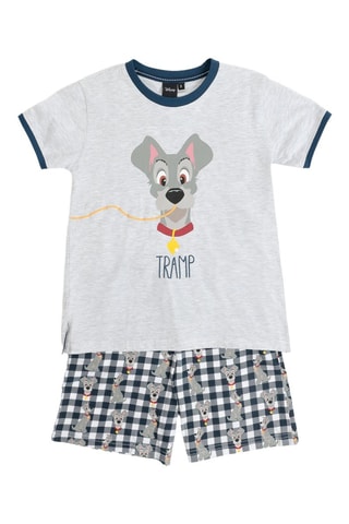 Pigiama Vagabondo Lilli e il Vagabondo Disney - Bianco, blu e grigio