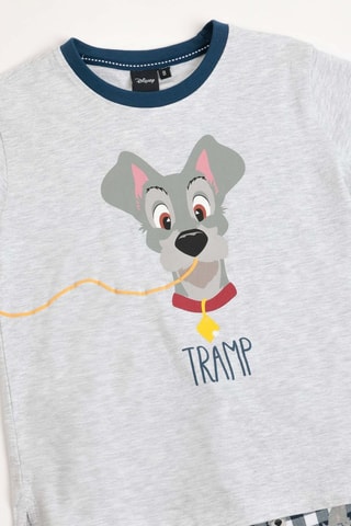 Pigiama Vagabondo Lilli e il Vagabondo Disney - Bianco, blu e grigio