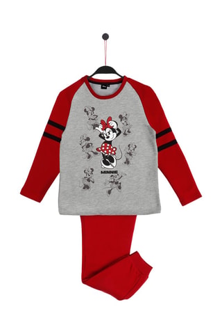 Pigiama Minni Disney - Bianco, rosso e grigio