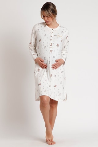 Vestaglia premaman Bambi Disney - Bianco