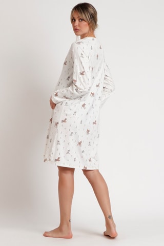 Vestaglia premaman Bambi Disney - Bianco