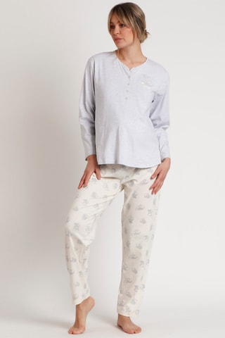 Pigiama premaman Dumbo - Beige e grigio