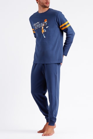 Pigiama Pippo Disney - Bianco, blu e giallo
